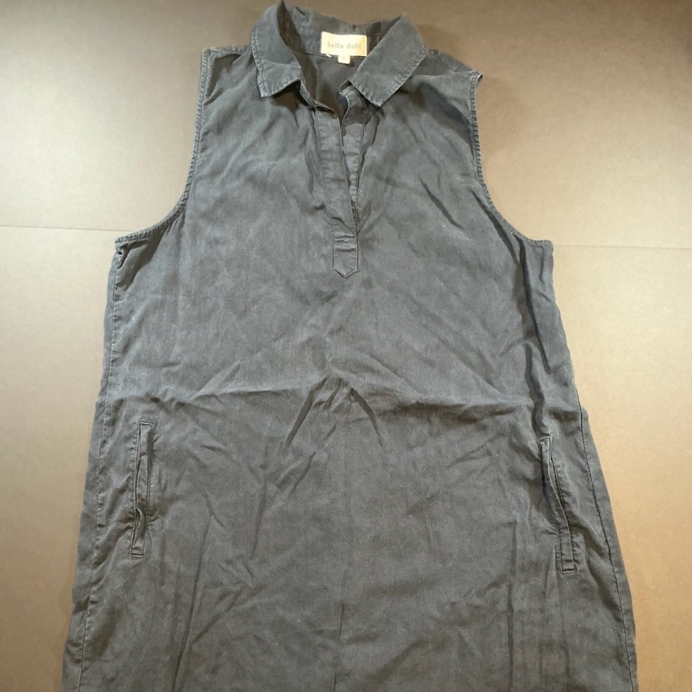 Bella Dahl Sleeveless Dress - Gray - Size Large